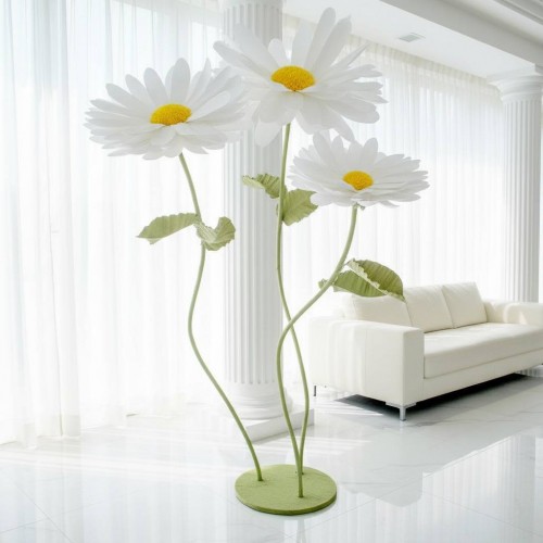 Ростовой цветок из бумаги "Ромашка"